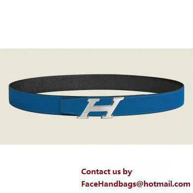 Hermes H Speed belt buckle & Reversible leather strap 32 mm 05 2023